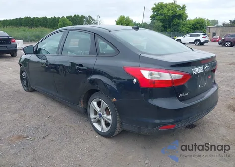 2014 Ford Focus Se z USA, uszkodzony, nr VIN 1FADP3F26EL128374